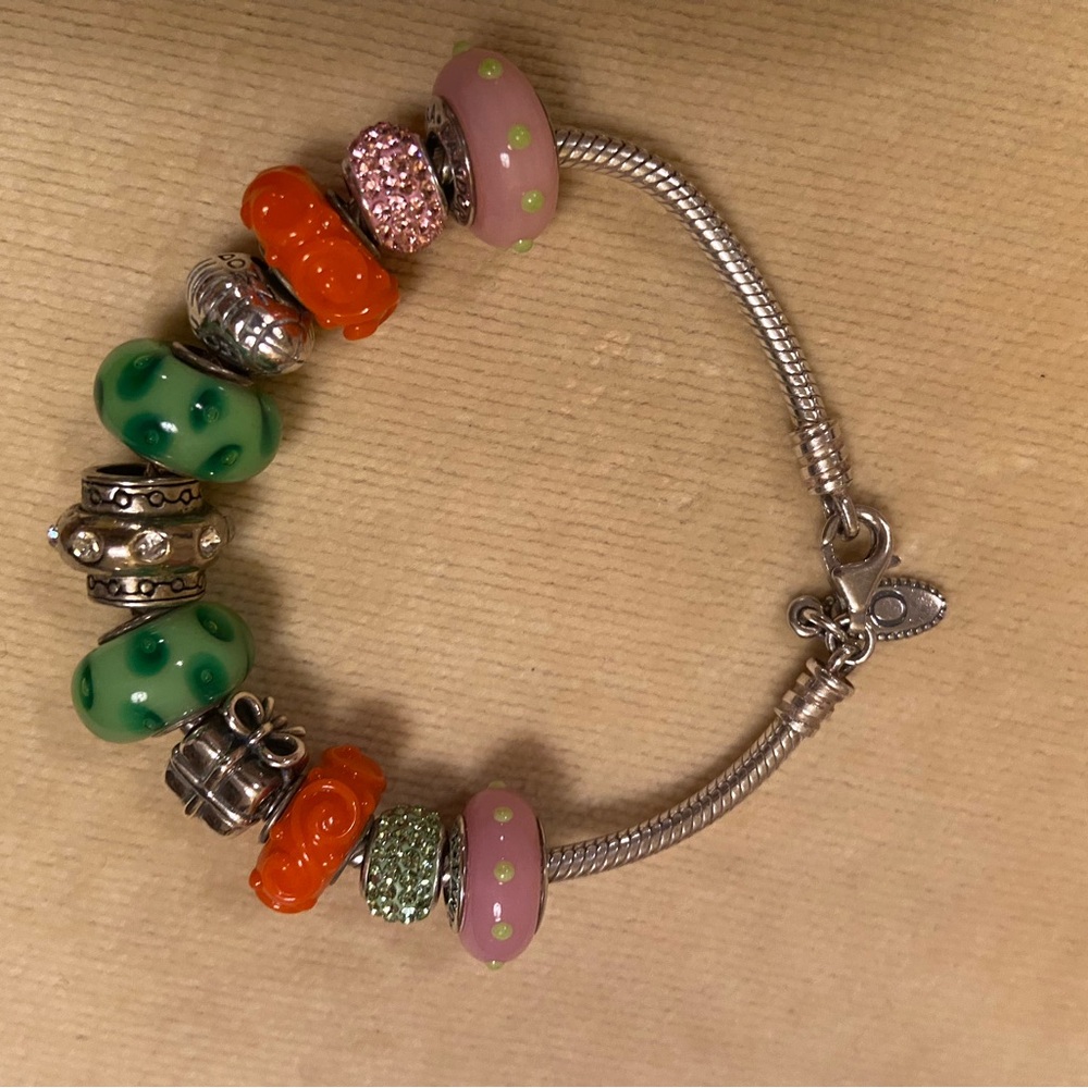 Pandora Bracelet with 11 Charms